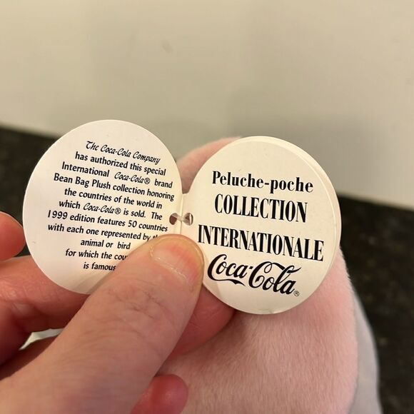 1998 Collectible Clomp the Elephant COCA COLA Kenya Plush With Tags - Picture 11 of 11